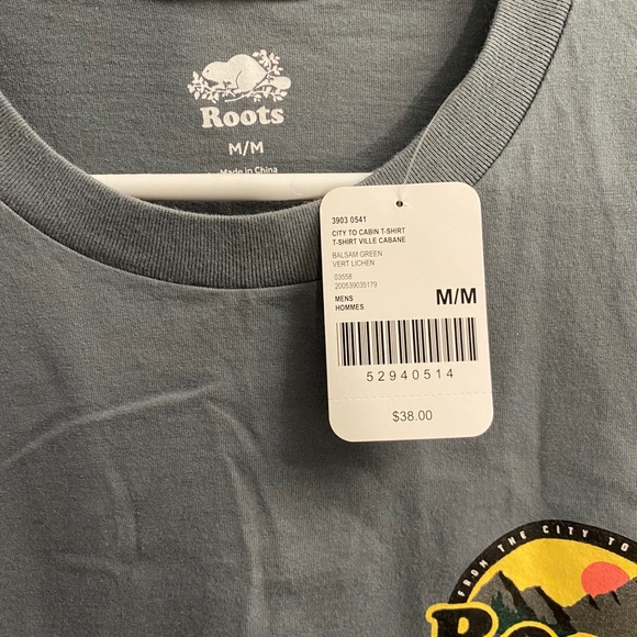 NWT Roots T Shirt - Picture 3 of 3